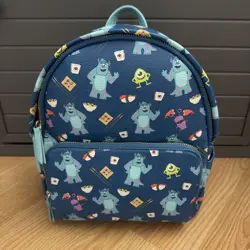 Danielle Nicole Disney Pixar Monsters Inc Sushi Mini Backpack Card Holder++ NEW! - Image 2