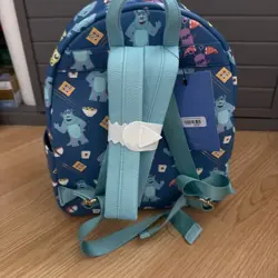 Danielle Nicole Disney Pixar Monsters Inc Sushi Mini Backpack Card Holder++ NEW! - Image 3