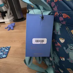 Danielle Nicole Disney Pixar Monsters Inc Sushi Mini Backpack Card Holder++ NEW! - Image 5