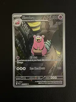 Pokemon TCG Slowbro 090/084 Pitch Black Illustration Rare - Image 1