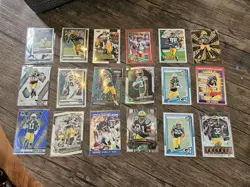 Green Bay Packers - 18 Card Lot (Inserts, Vets, Rookies, Parallels) - Image 1