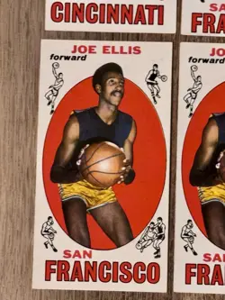 1969-70 Topps Basketball Vintage 4 Card Lot-Feeling-Ron Williams-Joe Ellis (x2) - Image 4