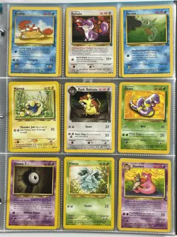 Pokemon Card Collection VTG Binder Holo Rare 1st Team Rocket WOTC Mewtwo - Image 3