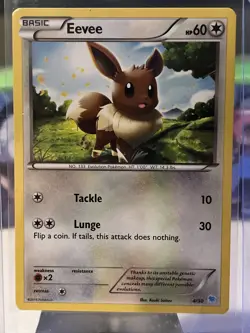 Pokemon TCG Eevee XY Trainer Kit: Pikachu Libre & Suicune 4/30 LP - Image 1