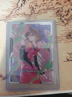 Gundam Card Game GD05 Freedom Ascension EXR-007 SP EX Resource Rain Mikamura ENG - Image 1