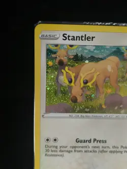 Sealed Pokemon TCG Stantler 125/189 Holiday Stamped Promo Card - Image 2