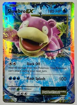 Slowbro EX 26/108 (MP) Ultra Rare XY Series: Evolutions 2016 Pokemon Card TCG - Image 1