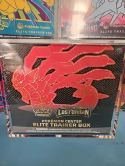 Pokemon Sword & Shield Lost Origin Pokemon Center ETB with Acrylic Case - Image 1