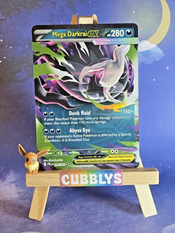 Mega Darkrai ex 048/084 Me05: Pitch Black Holo - Nm Pokemon Card - Image 1
