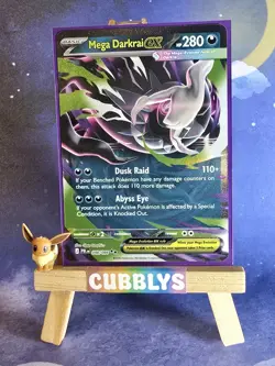 Mega Darkrai ex 048/084 Me05: Pitch Black Holo - Nm Pokemon Card - Image 3