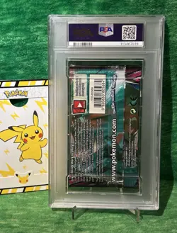 Pokemon TCG Sun & Moon Unified Minds Booster Pack MEWTWO & MEW 2019 PSA 9 Mint - Image 3