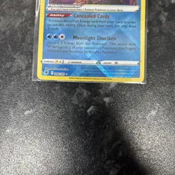 Pokemon TCG Radiant Greninja Sword & Shield Astral Radiance Holo Card 046/189 - Image 2