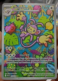 Ambipom 107/094 Me02: Phantasmal Flames Holo - Image 1