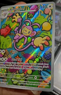 Ambipom 107/094 Me02: Phantasmal Flames Holo - Image 2