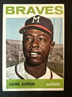 1964 Topps - Hank Aaron #300 EX *Collecting Cardboard* - Image 1