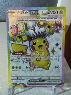 Pikachu EX Surging Sparks 219/191 Sv08 - Image 1
