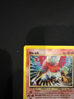 Ho-Oh 1st Ed. 7/64 Holo Neo Revelation Set Rare 2001 Pokemon Card WOTC Legendary - Image 4