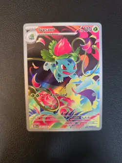 Pokemon TCG - Ivysaur - Mega Evolution - 134/132 - Illustration Rare - Image 1