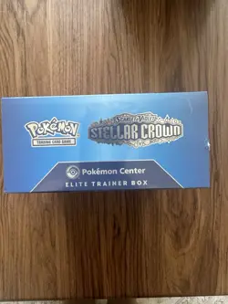 Pokemon Center Stellar Crown Elite Trainer Box ETB New & Sealed - Image 2