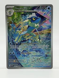 Pokemon TCG English Frogadier 089/086 Chaos Rising IR - Image 1