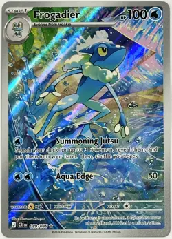 Frogadier 089/086 Illustration Rare Chaos Rising Pokemon TCG NM/M - Image 1