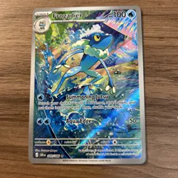 Frogadier 089/086 NM Illustration Rare Chaos Rising Pokemon TCG English - Image 1