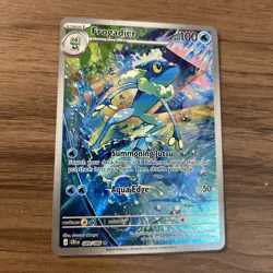 Frogadier 089/086 NM Illustration Rare Chaos Rising Pokemon TCG English - Image 2
