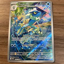 Frogadier 089/086 NM Illustration Rare Chaos Rising Pokemon TCG English - Image 4