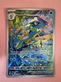089/086 Frogadier IR Chaos Rising Pokemon TCG Illustration Rare - Image 1