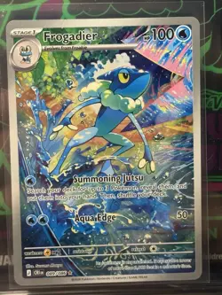Nintendo Pokemon TCG Frogadier 089/086 Chaos Rising Holo Rare ENG 100 HP - Image 1
