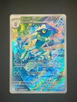 089/086 Frogadier IR Chaos Rising Pokemon TCG Illustration Rare - Image 1
