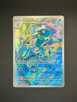 089/086 Frogadier IR Chaos Rising Pokemon TCG Illustration Rare - Image 3