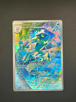 089/086 Frogadier IR Chaos Rising Pokemon TCG Illustration Rare - Image 5
