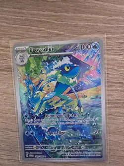 Pokemon TCG. Frogadier 089/086 Chaos Rising. Illustration Rare. - Image 1