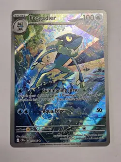 Frogadier 089/086 Chaos Rising- Illustration Rare Pokemon TCG Near Mint - Image 1