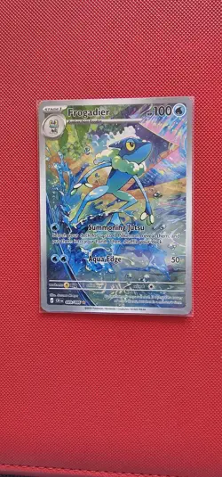Pokemon TCG Frogadier 089/086 Illustration Rare Chaos Rising Pack Fresh Mint - Image 1