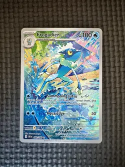 Pokemon TCG Frogadier Chaos Rising 089/086 Illustration Rare Near Mint - Image 1