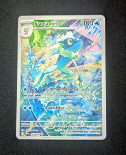 Pokemon TCG Frogadier 089/086 Rare Full Art Chaos Rising - Image 1