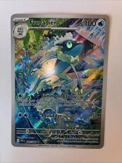Frogadier 089/086 IR Chaos Rising Pokemon TCG English - Image 3