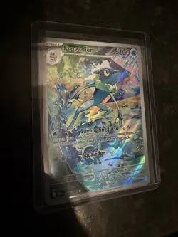 Pokemon TCG Frogadier Chaos Rising Card 089/086 (Illustration Rare) Near Mint - Image 3