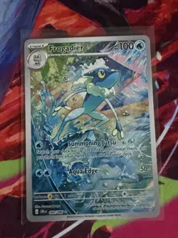 Pokemon TCG Frogadier 089/086 Chaos Rising Illustration Rare POSS PSA 10 - Image 1