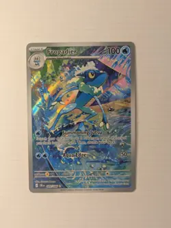 Pokemon TCG: Frogadier 089/086 Illustration Rare Chaos Rising - Image 1