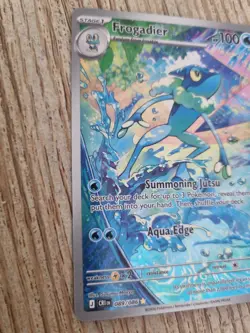 Pokemon TCG Frogadier 089/086 Chaos Rising Pack Fresh Mint Condition - Image 3