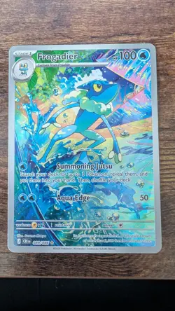 Pokemon TCG Frogadier 089/086 Illustration Rare Chaos Rising - Image 1