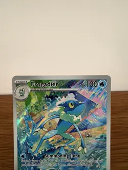 Pokemon TCG Frogadier 089/086 Chaos Rising Holo Rare English - Image 3