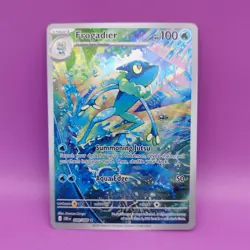Pokemon TCG Frogadier Illustration Rare Full Art Chaos Rising 089/086 Mint - Image 1