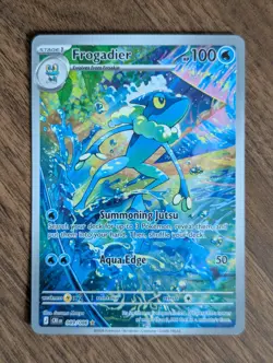 Pokemon TCG Frogadier Chaos Rising Card 089/086 (Illustration Rare) Near Mint - Image 1
