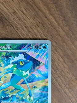 Pokemon TCG Frogadier Chaos Rising Card 089/086 (Illustration Rare) Near Mint - Image 4