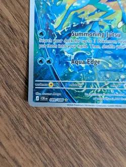 Pokemon TCG Frogadier Chaos Rising Card 089/086 (Illustration Rare) Near Mint - Image 5