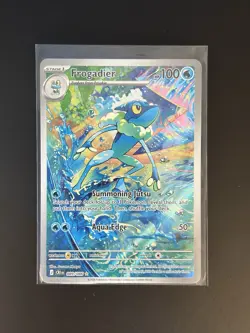 Pokemon TCG Frogadier 089/086 Chaos Rising Holo Rare - Image 1